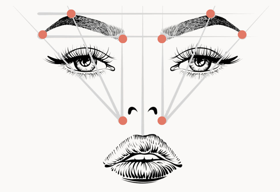 How To Create Symmetrical Eyebrows Waxbare How To Create Symmetrical Eyebrows Waxbare